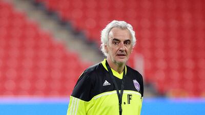 Al Ain hired Jorge Fossati only to dismiss him shortly after. Satish Kumar / The National