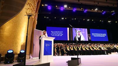 Undergraduate were address by Olympian Omar Al Marzooqi