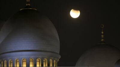 Skywatchers across the emirates will be preparing for tomorrow’s supermoon phenomenon. Ravindranath K / The National