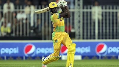 Andre Fletcher was in top form for Pakthoons once again - this time against Sindhis in Sharjah on Saturday. The National