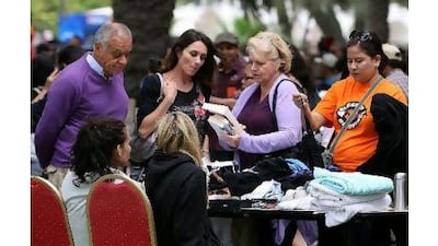 Flea markets, such as the one in Safa Park, Dubai, are a great way to get rid of unwanted items and make money. Pawan Singh / The National