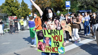 Protests in Rzeszow, Poland. EPA
