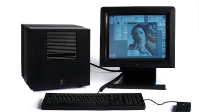 A NeXT Cube demonstrated by Steve Jobs in 1988 will soon be auctioned.