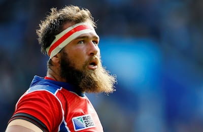 Namibia's PJ van Lill is a qualified dentist. Reuters