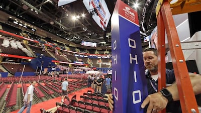 The main US parties' conventions will be covered less than previous but are promising higher levels of drama. Alex Brandon / AP