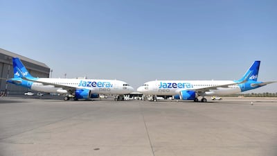 Jazeera Airways was among the carriers directly affected when Kuwait International Airport was closed for 57 days following attacks on it. Photo: Jazeera Airways