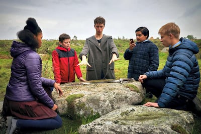 The film follows a band of kids that embark on an epic quest to thwart a medieval menace. Courtesy K Brown / 20th Century Fox / Kobal / REX / Shutterstock