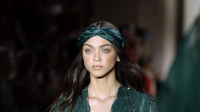  Zuhair Murad Fall-Winter 2019/2020 Haute Couture collection. AFP