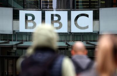 BBC headquarters in London. The corporation has been under pressure over a number of perceived failures to uphold journalistic standards. EPA