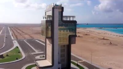 Egypt's new naval base in Gargoub.