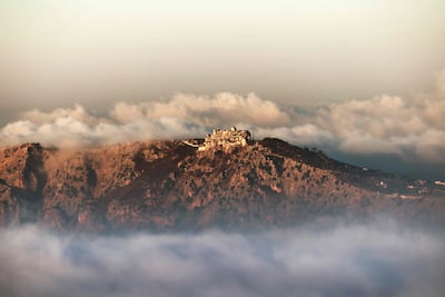Beaufort Castle in southern Lebanon. Israel has repositioned its forces along rear lines in the Beaufort area, according to Israeli Army Radio. AFP
