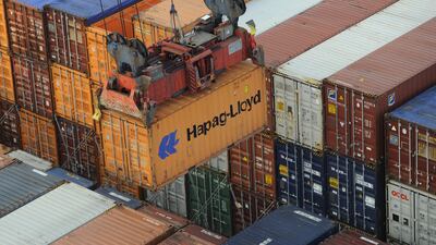 Hapag-Lloyd last week completed its tie-up with Kuwait-based UASC to become the world’s fifth-biggest shipping company. Fabian Bimmer / Reuters