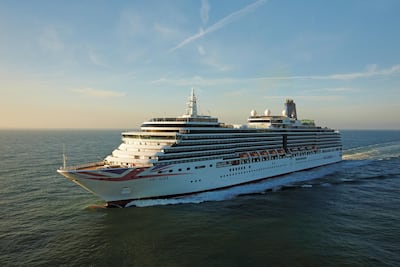 P&O Cruises' 'Arcadia' at sea. Courtesy P&O Cruises