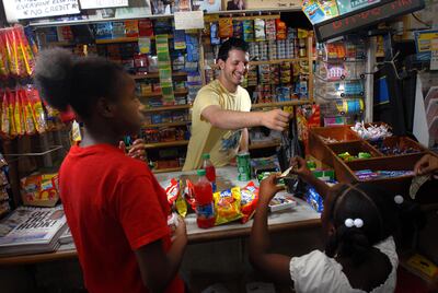 Akram Abdelaziz at Mike's Food Store in East Flatbush, Brooklyn, NY