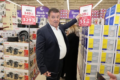 Christophe Orce said among the products most affected by the supply chain issues were sugar, rice and other basic food staples. Pawan Singh / The National