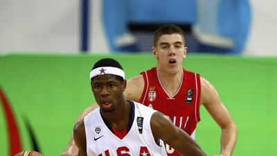 Malik Newman and his United States teammates eventually found a way past Serbia to in their semi-final match. The US will face Australia for the gold medal at the Fiba Under 17 World Championship in Dubai. Francois Nel/ Getty Images