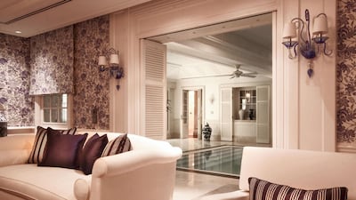 Some of the wallpapering adds a little jazz. Courtesy Luxhabitat