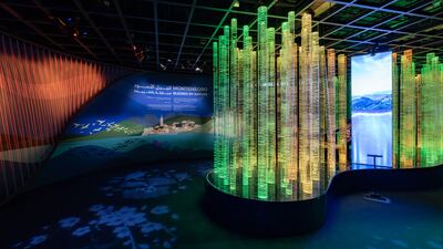 Bronze Award: Montenegro, Rented pavilions, Exhibition Design. Photo: Expo 2020 Dubai