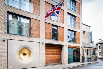 The exterior of The Varsity Hotel & Spa, Cambridge, United Kingdom. The Varsity