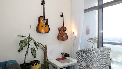 The apartment has two bedrooms, a hall and kitchen