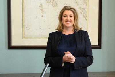 Penny Mordaunt has spoken of containing the fallout from the war in Syria. Getty