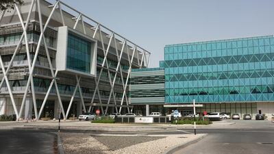 Healthpoint Hospital inside Zayed Sports City in Abu Dhabi. Delores Johnson / The National