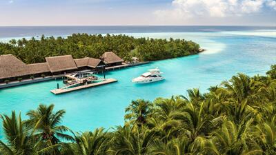 Arrive in style, as luxury yacht transfers are included in the long-stay package.