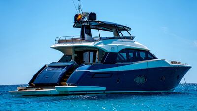 Rafael Nadal is selling his 76-foot motor yacht, Beethoven. Courtesy Camper & Nicholsons