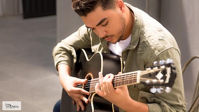 Mahdi Baccouch moved to the UAE from Tunisia five years ago to further his career, and has signed with Universal Music Mena. Courtesy Luna Photography