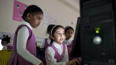 Home internet access is a vital learning tool for schoolchildren. Silvia Razgova / The National