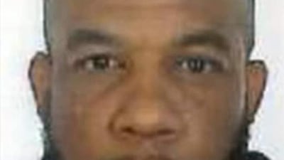 Khalid Masood, who authorities identified as the man who mowed down pedestrians and stabbed a policeman to death outside the British Parliament on March 22, 2017. Metropolitan Police via AP