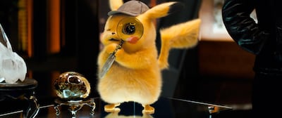 Detective Pikachu, voiced by Ryan Reynolds, in a scene from 'Pokemon Detective Pikachu.'Warner Bros. Pictures / AP