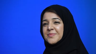 Reem Al Hashimy, Minister of State for International Cooperation, met with the UN Security Council. Jim Watson / AFP