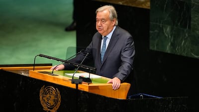 Secretary General Antonio Guterres will replaced in the role on January 1, 2027. AP