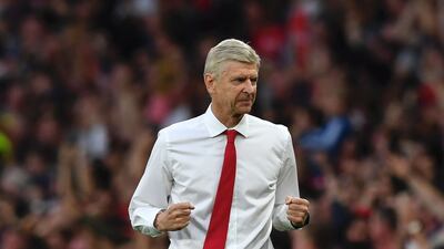 Arsene Wenger was delighted with Arsenal's first-half performance in their 3-0 win over Chelsea on Saturday, September 24, 2016. Ben Stansall / AFP