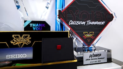 He was won numerous trophies for his gaming