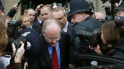 BBC Director General George Entwistle who has quit over the Newsnight farce. REUTERS/Andrew Winning