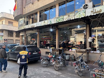 The Saleh restaurant in Idlib city, capital of the only province held by Syria's former rebels before they overthrew the Assad government last month. Jamie Prentis / The National