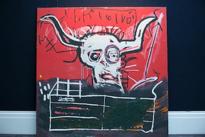 Cabra by Jean-Michel Basquiat (1981-82) is now on show at Louvre Abu Dhabi. Photo: Alamy