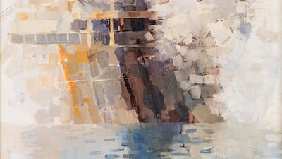 The Mine, 1988, Oil on canvas