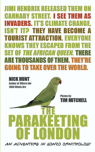 ‘The Parakeeting of London’ by Nick Hunt and Tim Mitchell.