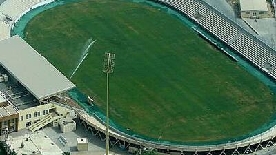Al Wasl's current stadium. Pawan Singh / The National