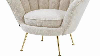 When it comes to fabrics and upholstery, boucle is one to watch. Photo: Sweetpea & Willow