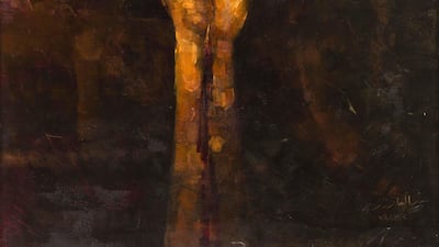 Bourj el-Barajneh, 1987, Oil on canvas