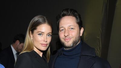 Alexa Chung and Derek Blasberg attends the Dior Haute Couture Spring/Summer 2020. Getty Images