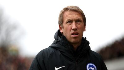 Brighton have only won 10 of 46 top-flight games under manager Graham Potter. PA