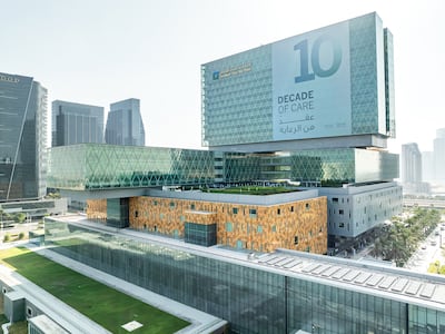 A view of Cleveland Clinic Abu Dhabi on Al Maryah Island. Supplied Photo