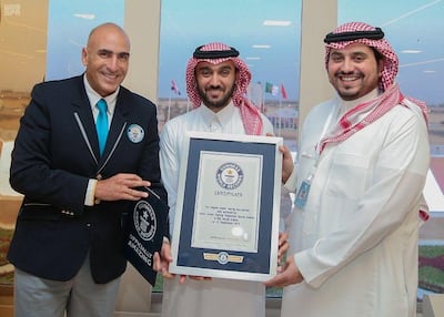 The Crown Prince Camel Festival in 2018 has won a Guinness World Record for being the largest event in the world of its type