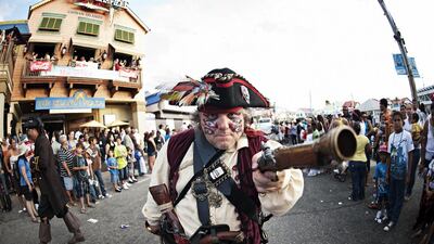 Cayman Islands, Caribbean: Pirates Week is an annual 11-day festival that offers a mix of tradition and recreation in a way that only the Caribbean can. Even while districts on Grand Cayman, Cayman Brac and Little Cayman host the all-important Heritage Day to highlight each area’s distinct culture, customs and contributions, the revelry never stops. From street dances and street food to cardboard boat races, costume parties and lessons on speaking and dressing like a pirate, it’s all about good-natured fun with a twist — last year, a mock pirate invasion saw the governor being whisked away. Juan Jose Marroquin for Red Bull Cayman Islands