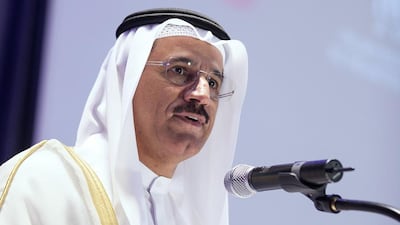 Sultan bin Saeed al Mansouri, the UAE Minister of Economy. Silvia Razgova / The National